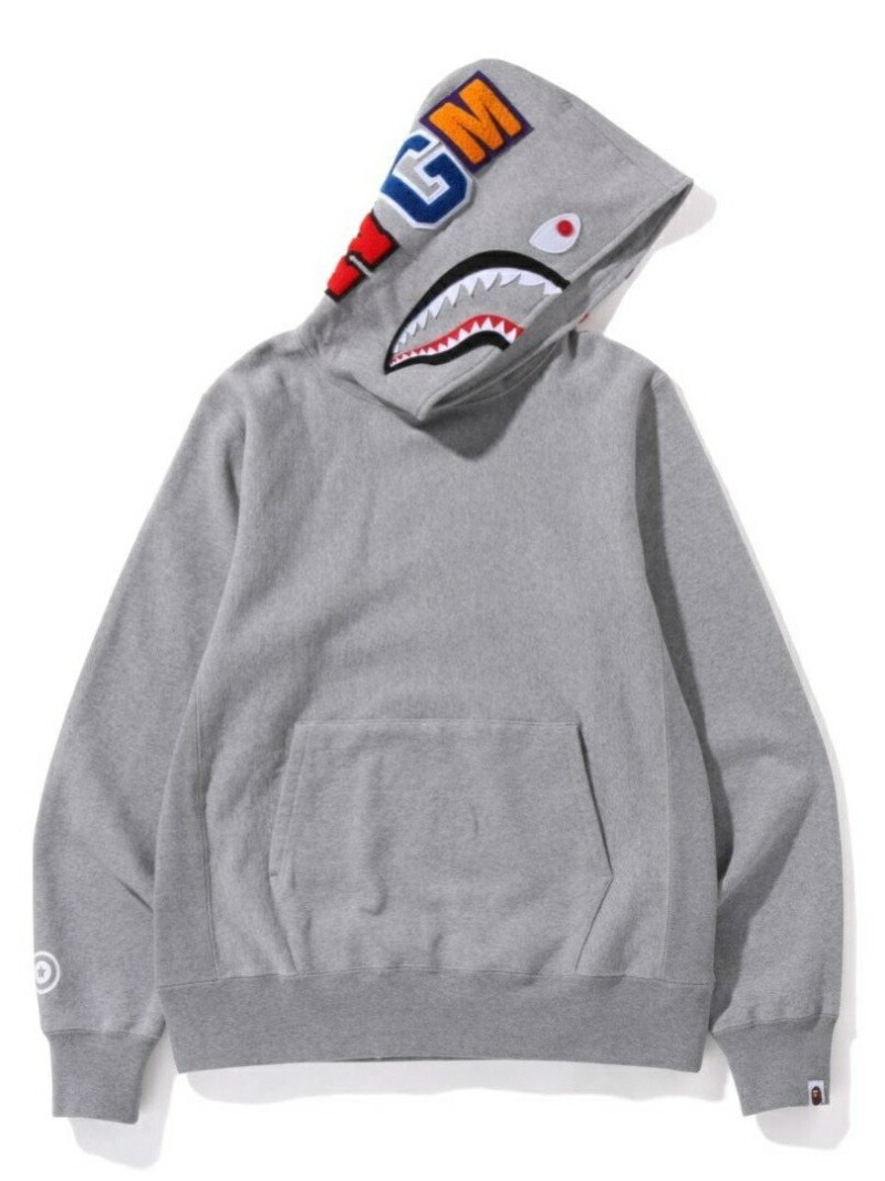 楽天市場】A BATHING APE SHARK PULLOVER HOODIE M ア ベイシング