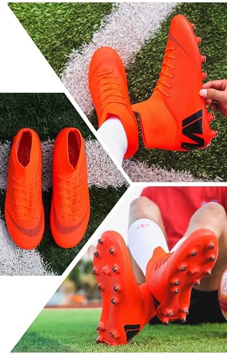 楽天市場】サッカー トレーニングシューズ スパイク ハイカット