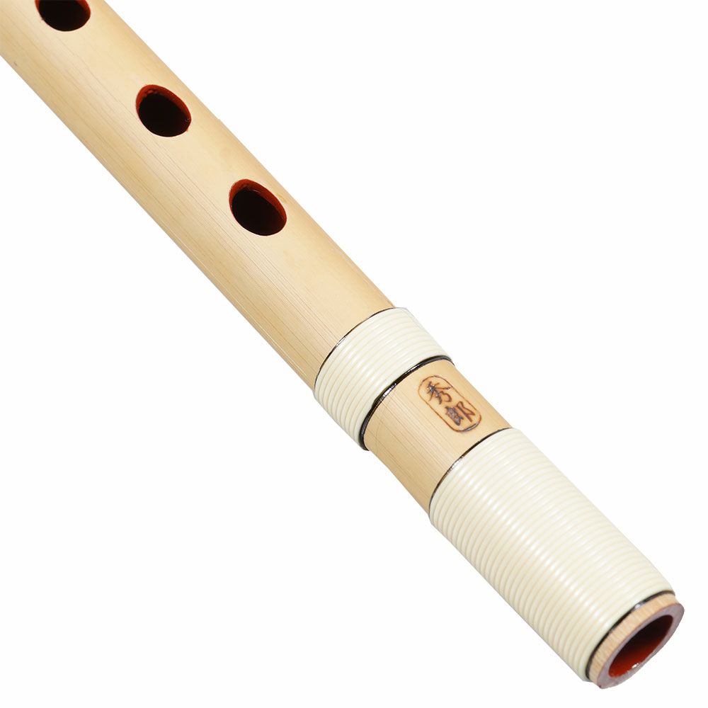 楽天市場】秀郎 ビニール藤巻篠笛 6穴6本調子 : 祭すみたや