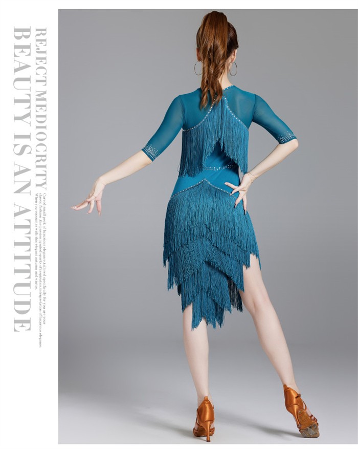 楽天市場】社交ダンス衣装 社交ダンス ドレス 社交 ダンス練習着