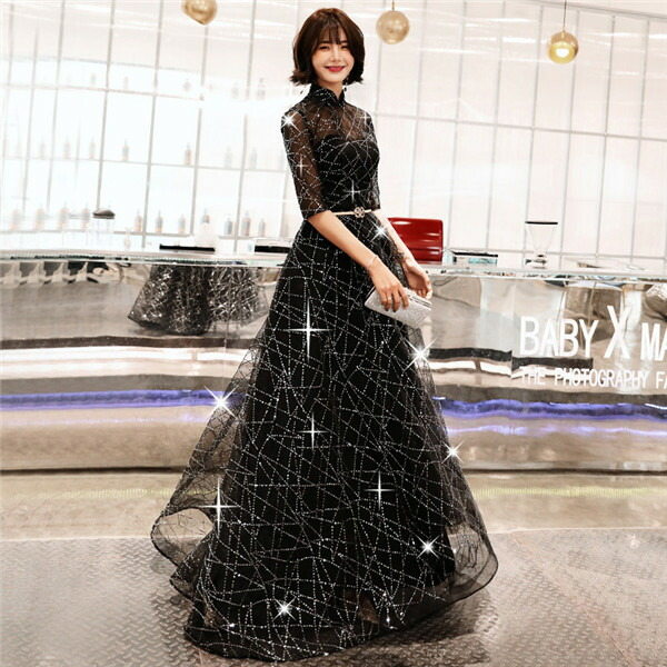 楽天市場】ロングドレス 演奏会 ドレス 大人 ピアノ 発表会 演奏会用