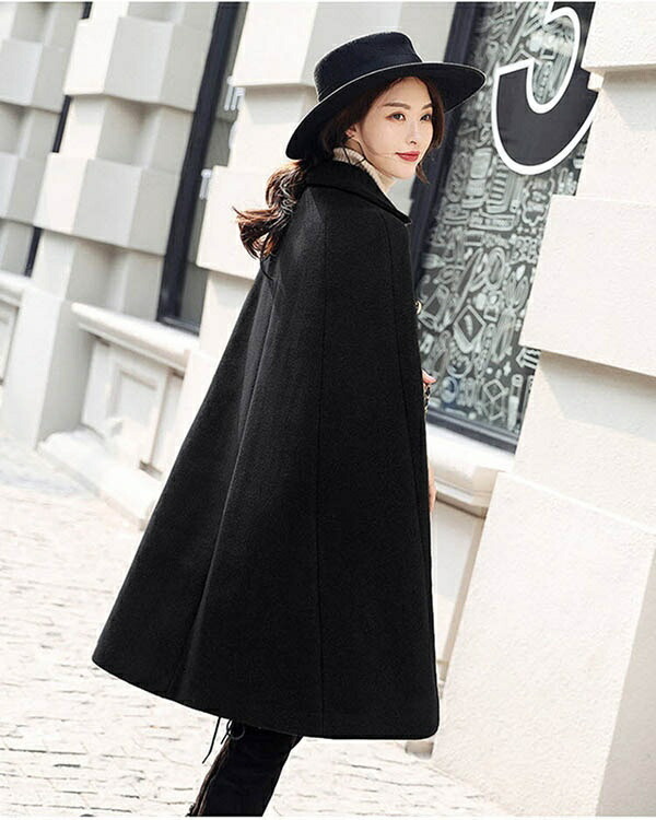 楽天市場】【XS/S/M/L/XL】ケープコート マントコート チェスター