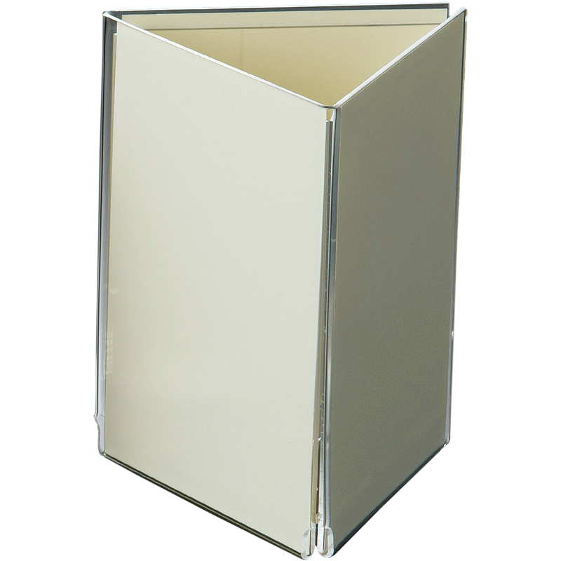 楽天市場】アクリル 三角メニュー＆マルチスタンド（大） NS-B73 / 底