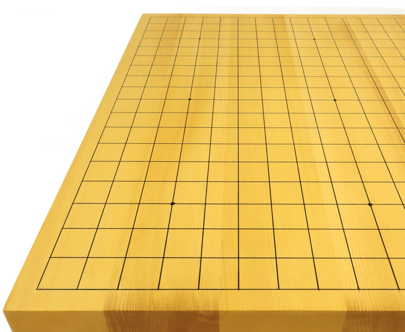 楽天市場】囲碁盤 宮崎県日向産本榧2寸3分ハギ卓上碁盤 MG23 本榧の