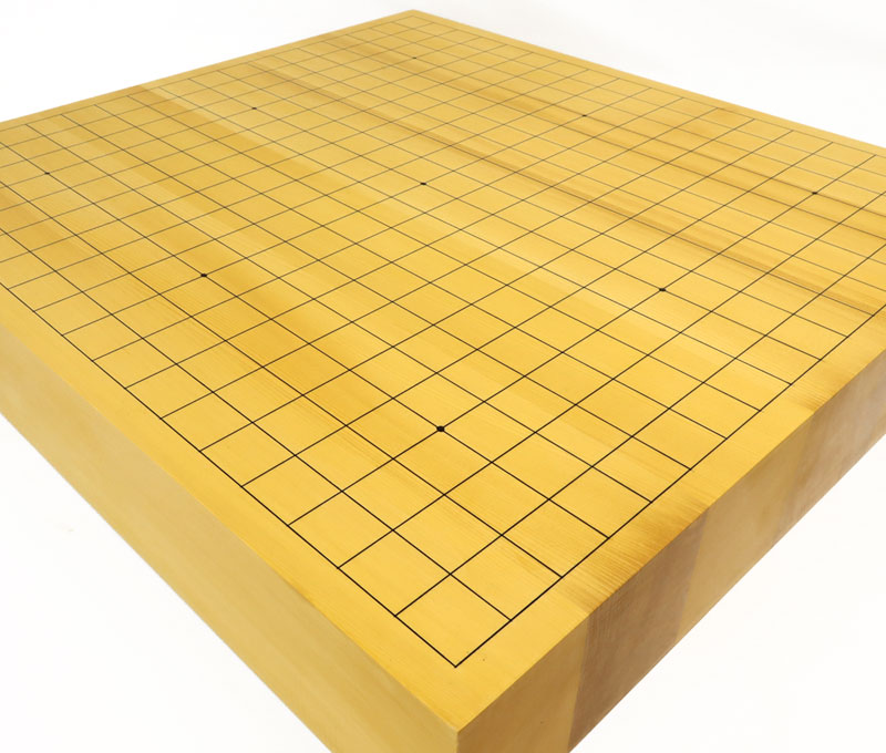 楽天市場】囲碁盤 宮崎県日向産本榧2寸3分ハギ卓上碁盤 MG23 本榧の