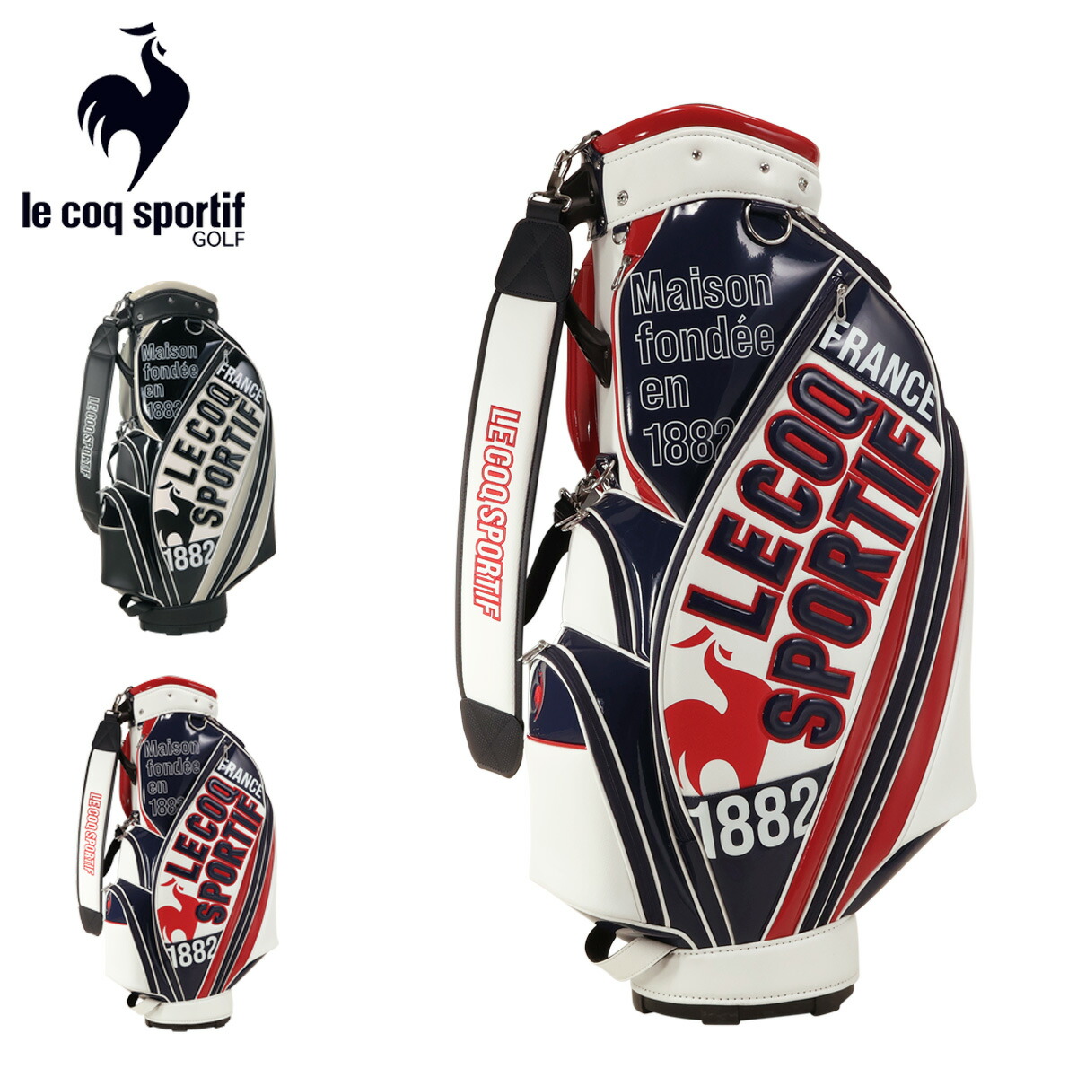 楽天市場】ルコックスポルティフ ゴルフ キャディバッグ カート型 6