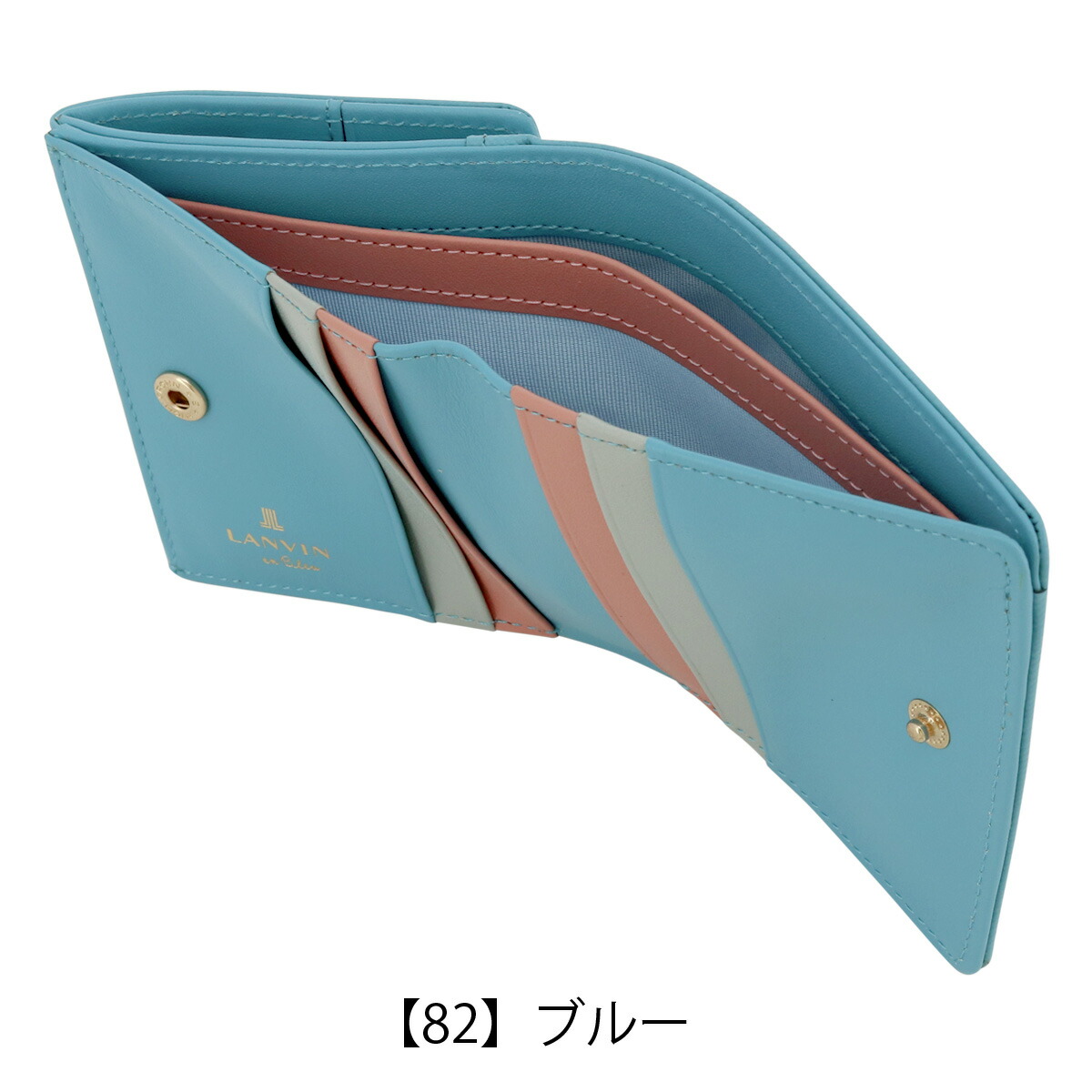 楽天市場】ランバンオンブルー 二つ折り財布 レディース