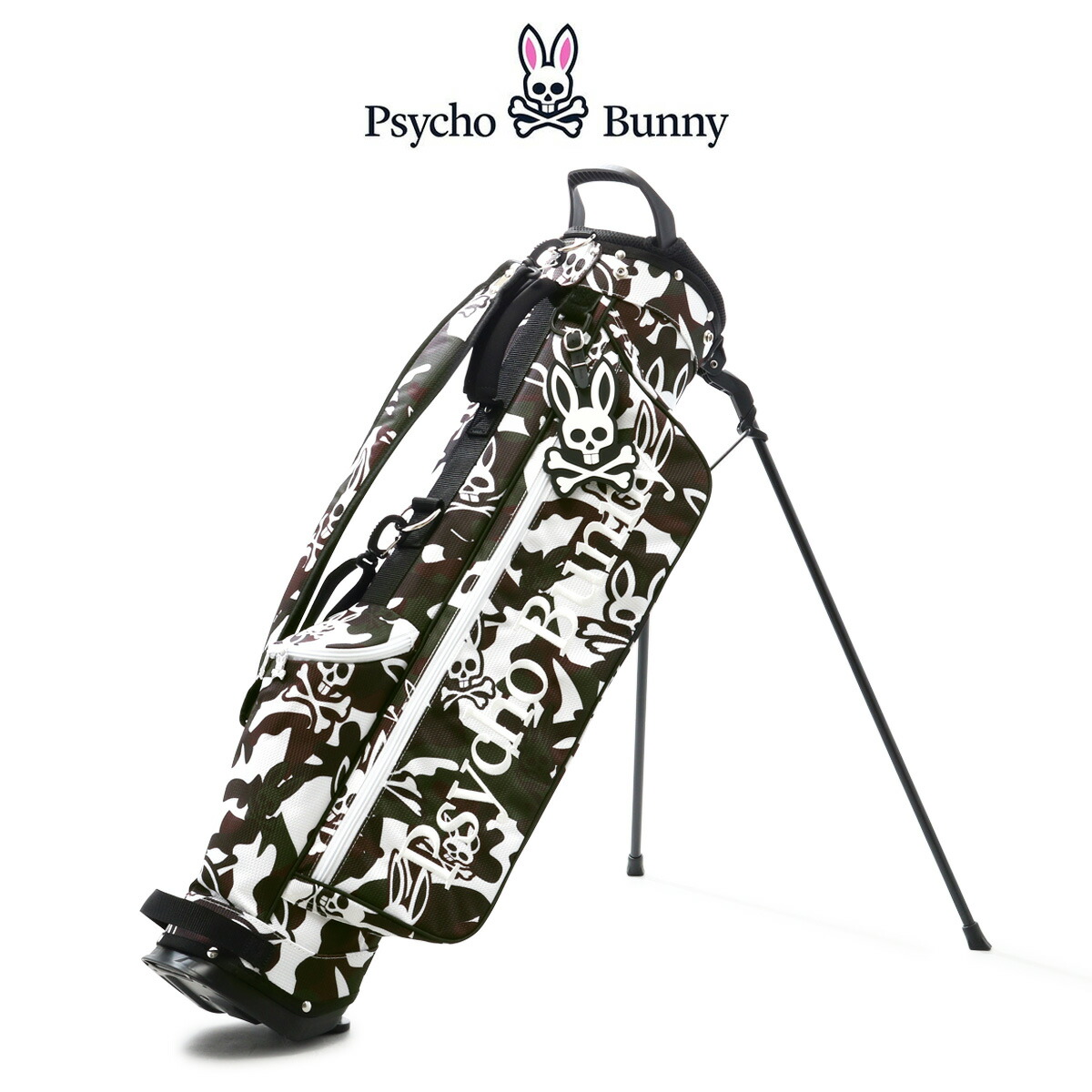 楽天市場】サイコバニー ゴルフ クラブケース セルフスタンド ゴルフ