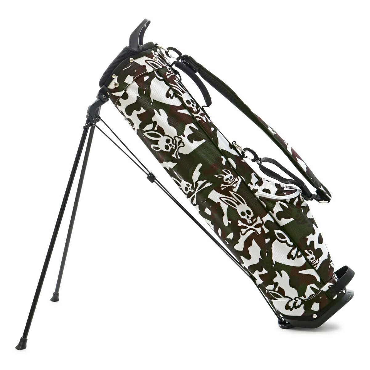 楽天市場】サイコバニー ゴルフ クラブケース セルフスタンド ゴルフ