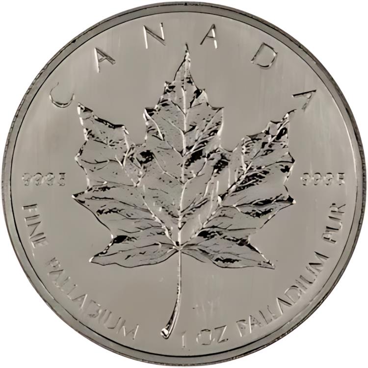 楽天市場】カナダ パラジウム メープル リーフ - 1 オンス - $50