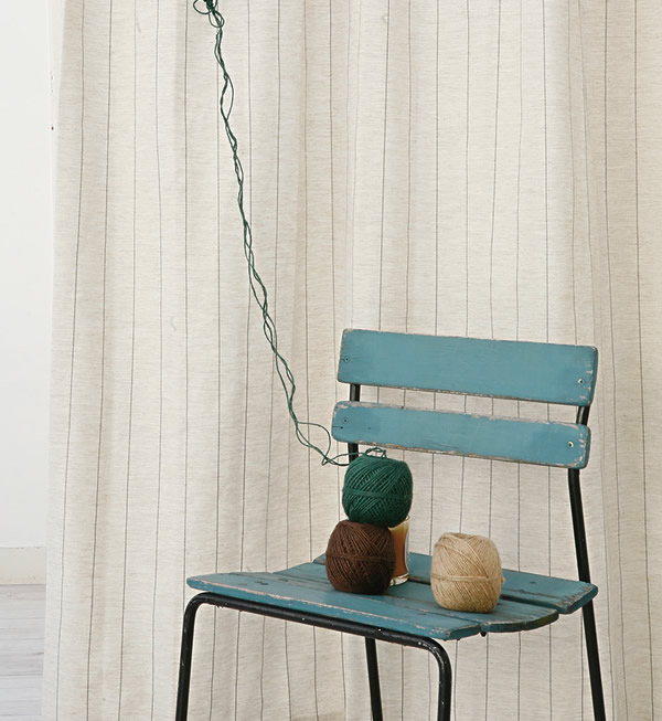 楽天市場】カーテン【WAVESALAD】 ウェーブサラダ ストライプ ドレープ