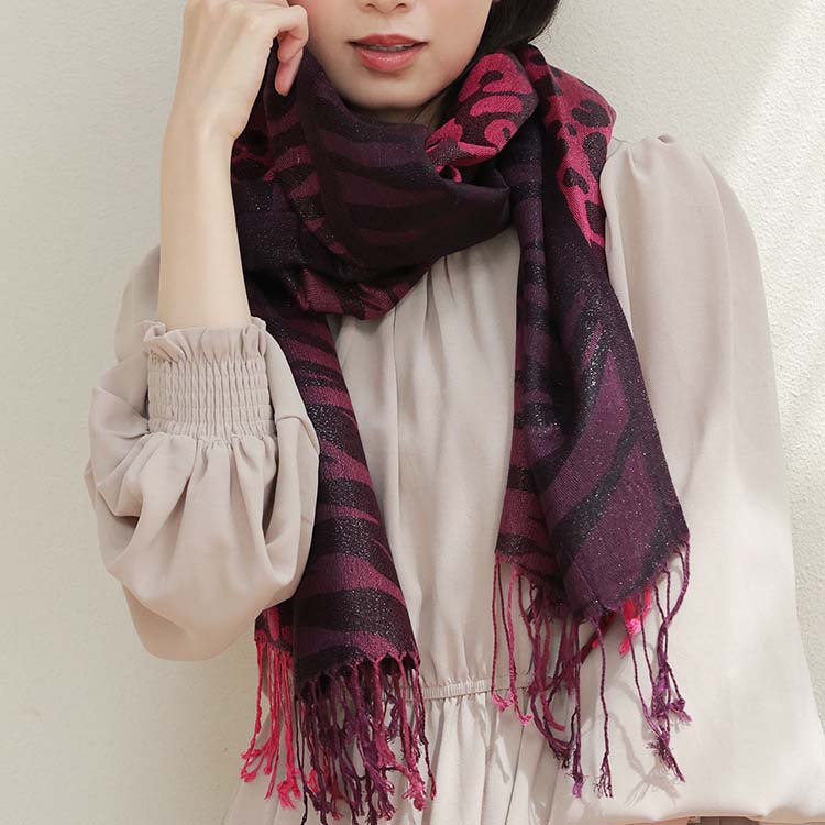 楽天市場】【20%オフクーポン発行中】メンズ ストール アニマル柄 大判