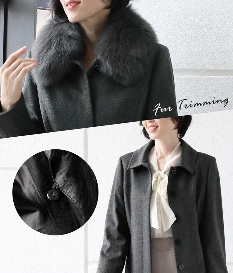 楽天市場】【10%offクーポン】カシミヤ コート レディース カシミヤ100