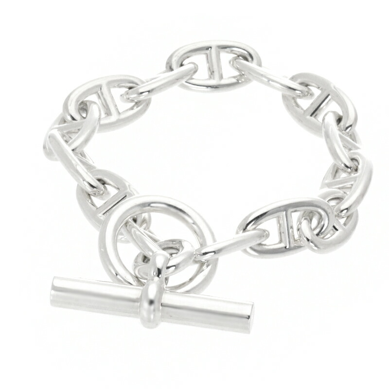 楽天市場】エルメス シェーヌダンクルGM ブレスレット シルバー925