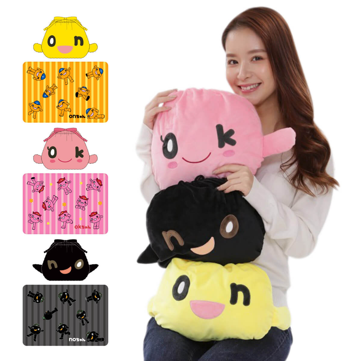 楽天市場】SAZAC サザック onちゃん okちゃん noちゃん ブランケット