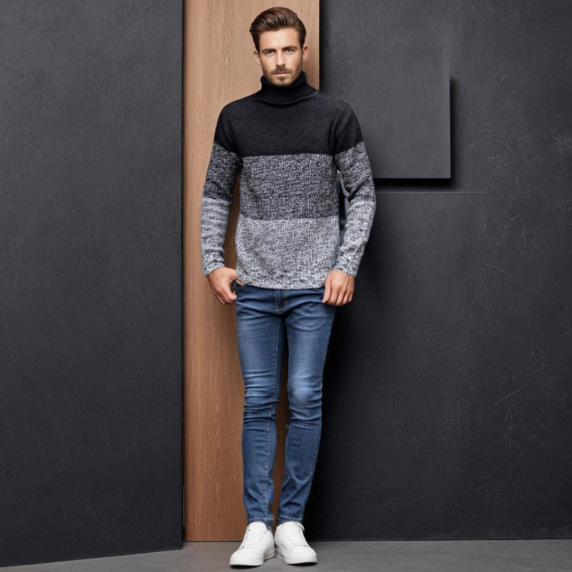 楽天市場】ミスタージョージ ニット 40代 メンズ セーター ブランド