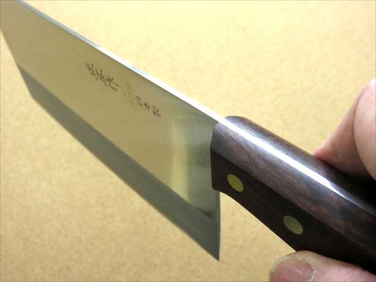 楽天市場】関の刃物 中華包丁 21cm (210mm) 正広 角大型 中厚