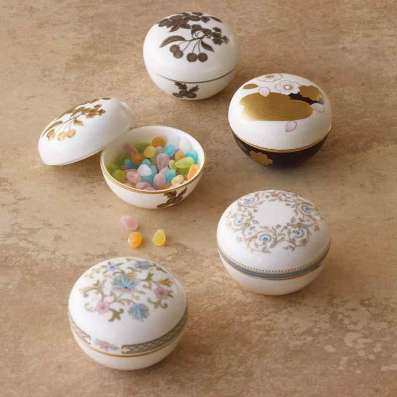 楽天市場】ノリタケ(Noritake) 金の実、銀の実(ボンボニエール