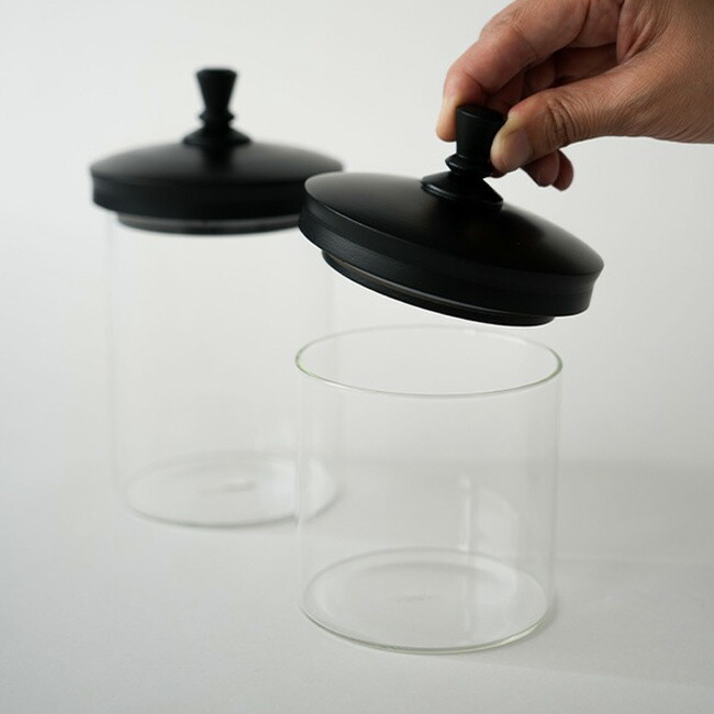 楽天市場】キャニスター ティム 【ガラスジャーL】 保存容器 600ml