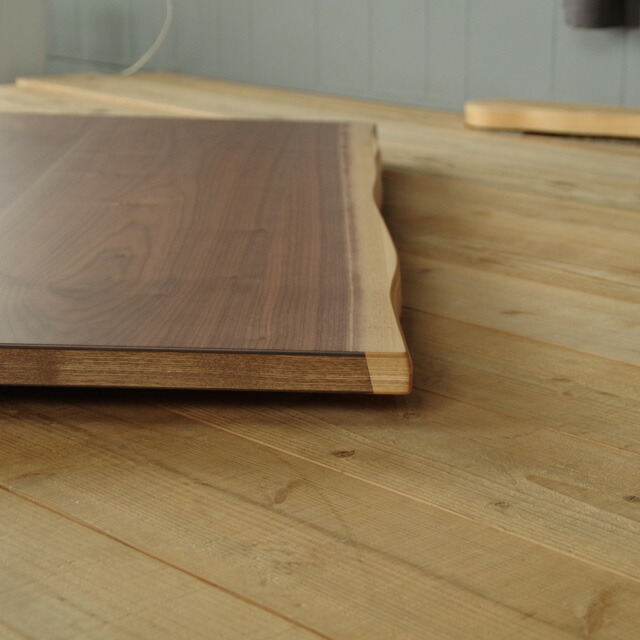楽天市場】【こたつ天板のみ】WALNUT 皮付こたつ天板 幅120 / 135