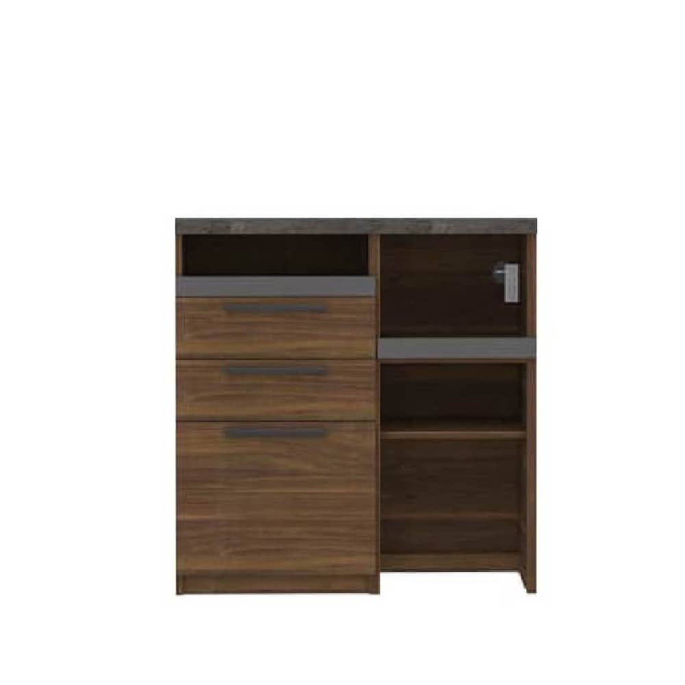 食器棚 キッチンボード パモウナ カウンター 90」の人気商品一覧