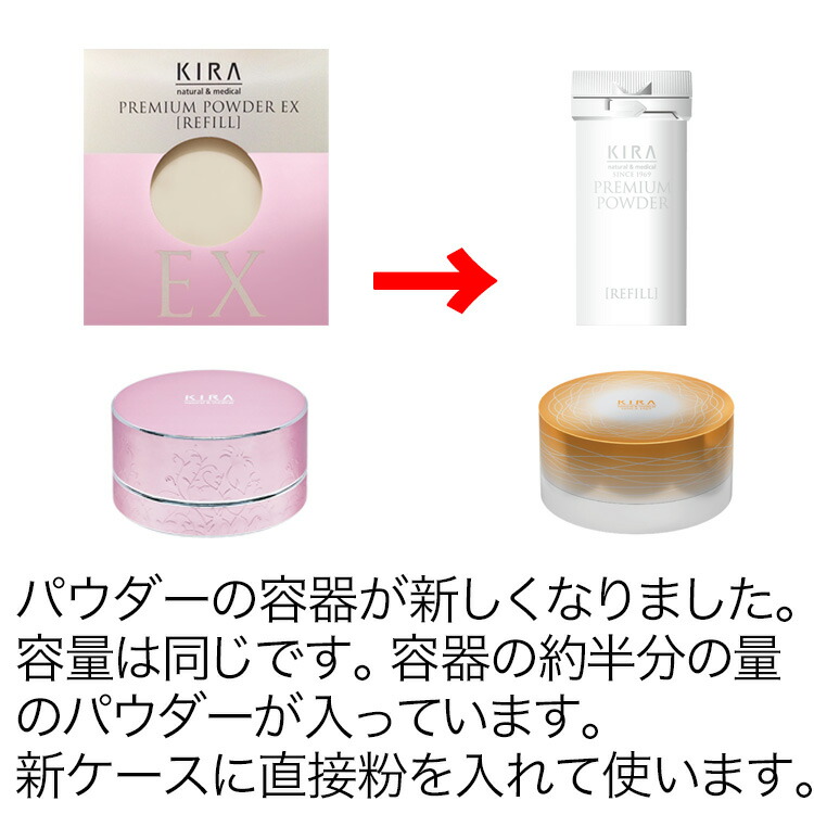 楽天市場】綺羅化粧品 キラ プレミアムパウダーEX SPF18 PA++ リフィル