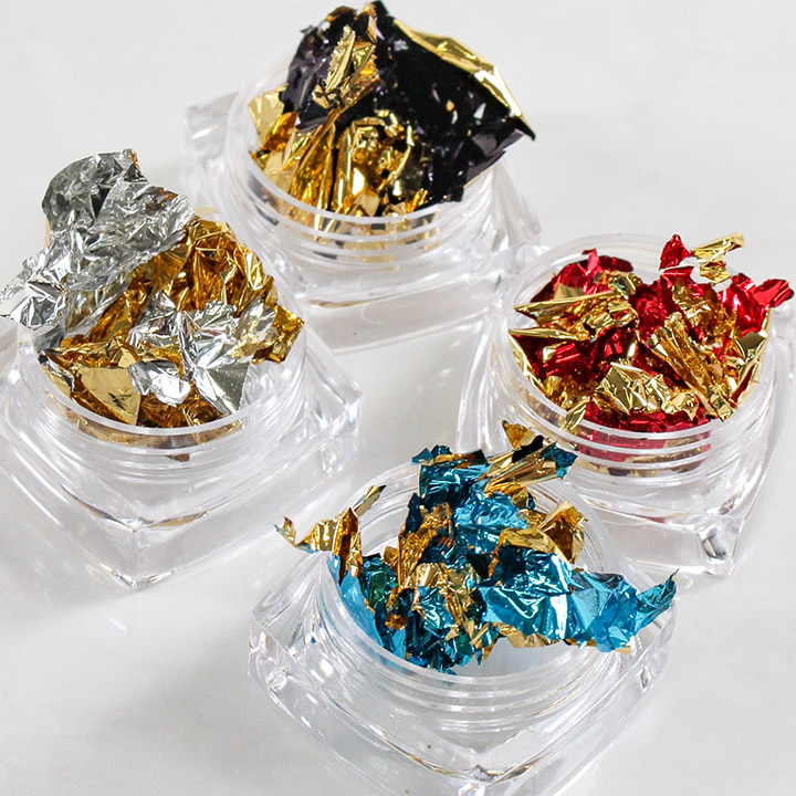 楽天市場】ビジュクレール ツートン箔 1枚 | レジン 封入 ホイル