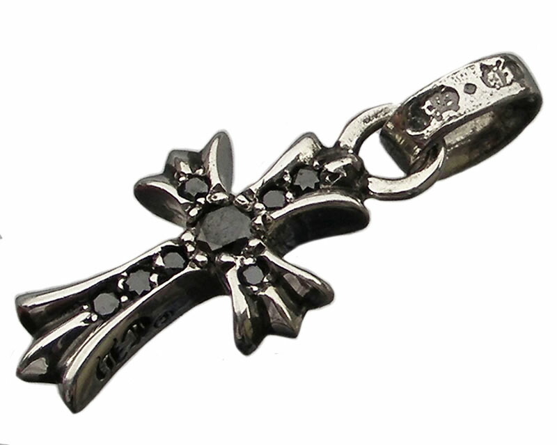 楽天市場】クロムハーツ CHクロス ベイビーファットチャーム ブラック