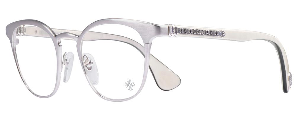 楽天市場】CHROME HEARTS GROWLER II 48-21-144 Brushed Silver-White