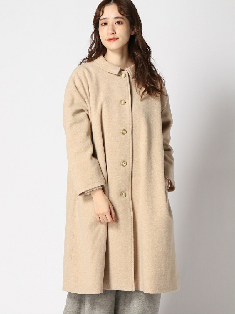 楽天市場】【SALE／30%OFF】レース背裏ウール混コート Samansa Mos2