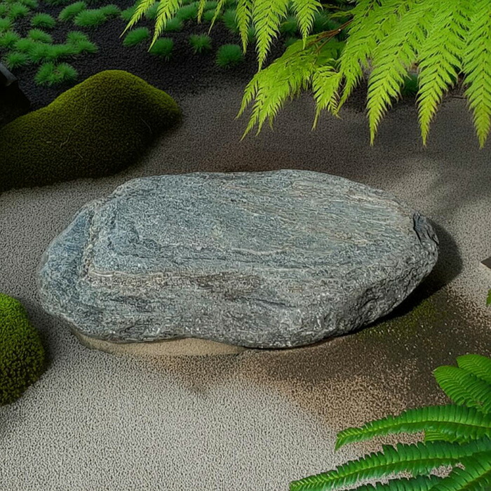 楽天市場】【送料無料】青石の自然飛石1枚【3】【1番石】青石を使っ