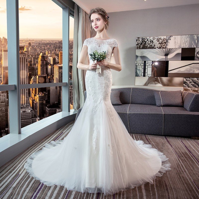 楽天市場】マーメイドドレス マーメイドラインドレス 白 オフホワイト