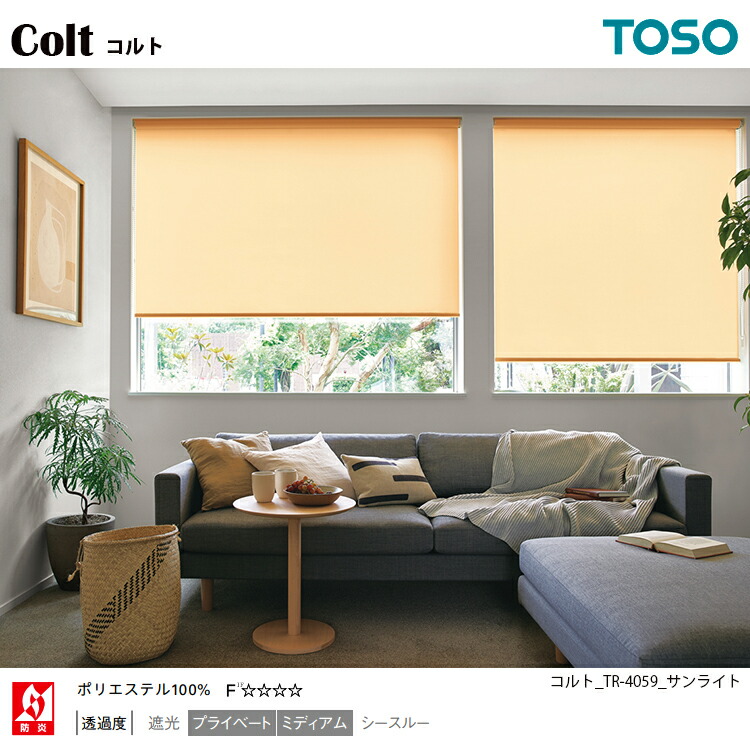 楽天市場】ロールスクリーン コルト 洗える ウォッシャブル仕様 幅30