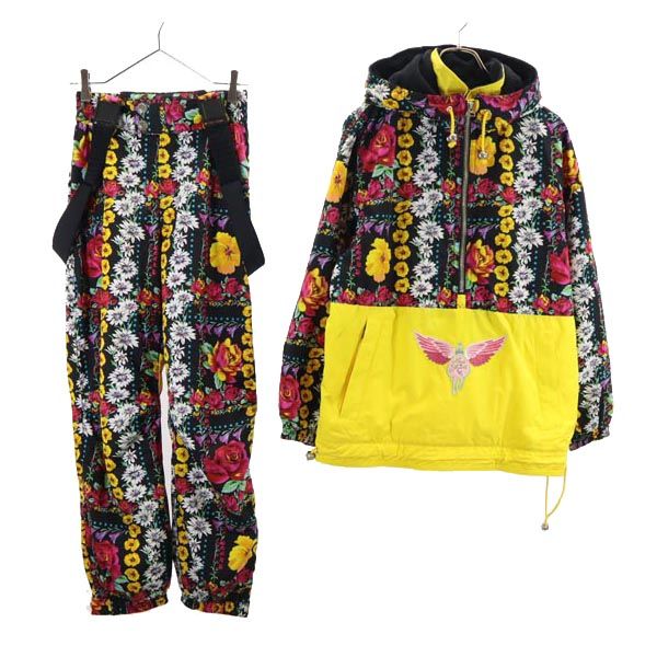 楽天市場】フィッチェスポーツ 花柄 スキーウェア 上下 セットアップ M