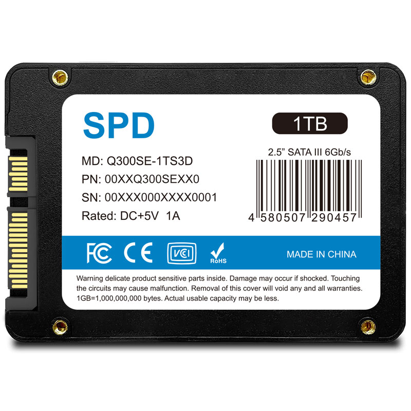 楽天市場】＼連続ランキング1位獲得／SPD SSD 1TB【5年保証・翌日配達