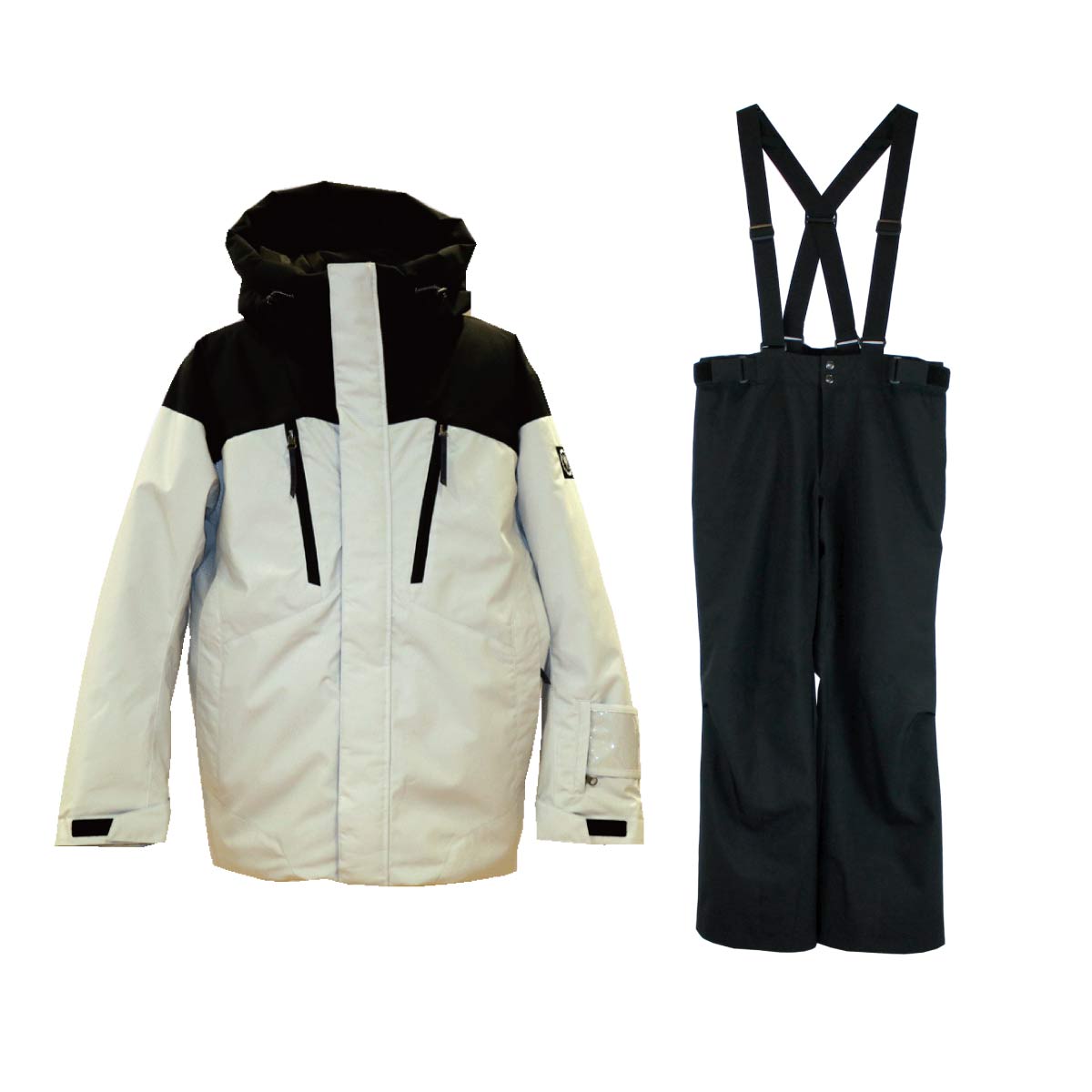 楽天市場】スキーウェア メンズ 上下セット（カラーシルバー）の通販