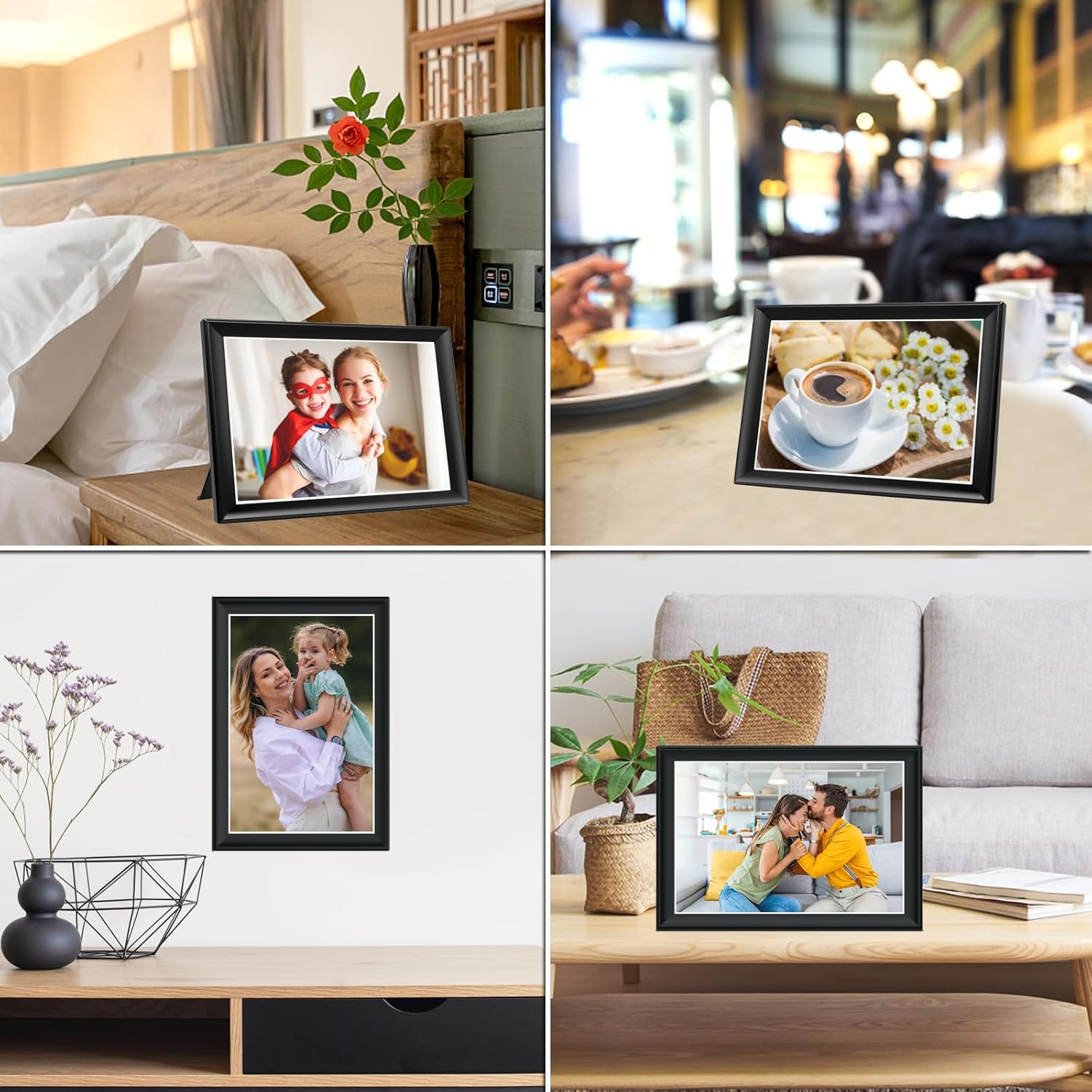 楽天市場】64GB FRAMEO デジタルフォトフレーム WiFi 10.5インチ