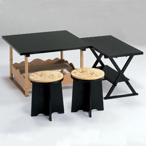 楽天市場】【茶道具 / 立礼棚】掻合塗 点茶盤 裏用セット【円座は