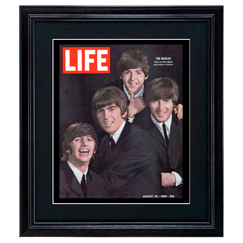 楽天市場】【ミニアート】 ビートルズ 26×20cm ポスター 額入り