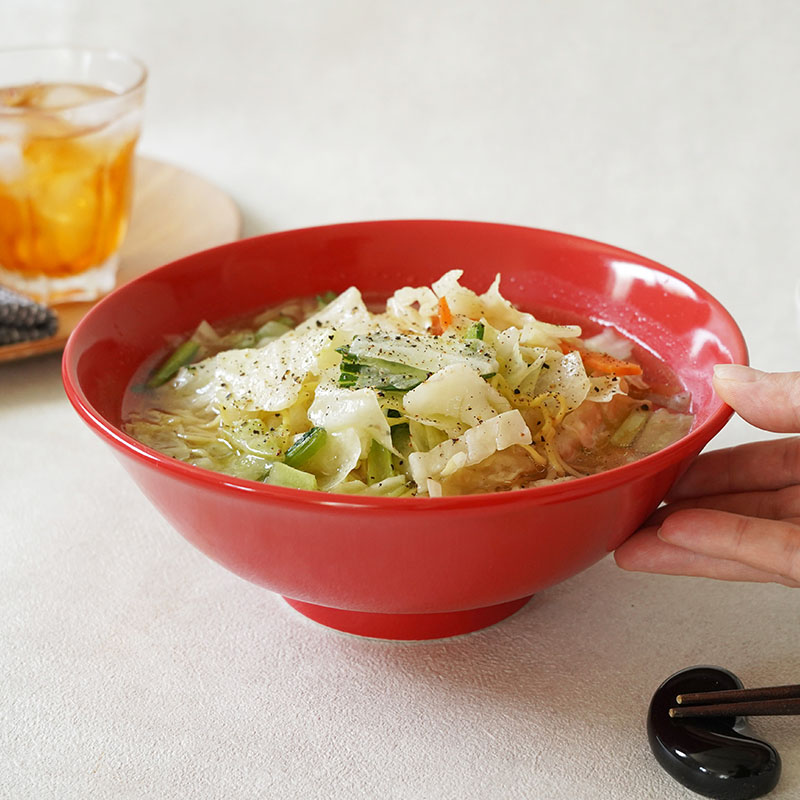 楽天市場】ラーメンどんぶり 19.5cm 1070cc 反高台丼ぶり 丼 麺鉢