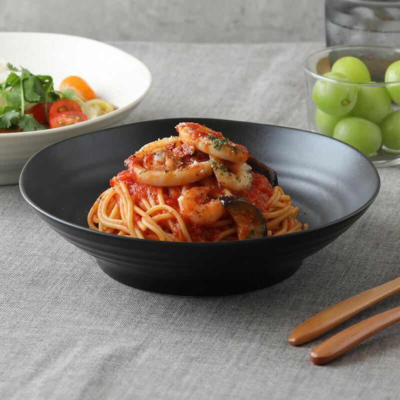 楽天市場】食器セット（黒マット） EASTパスタ・カレー皿