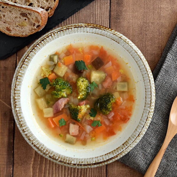 楽天市場】和食器 おしゃれ スープボウル（渕錆粉引）スープ皿 ボウル