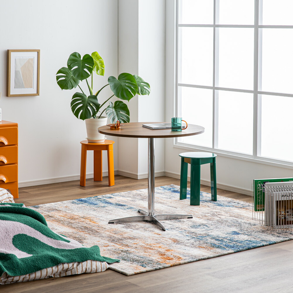 楽天市場】カフェテーブル 円形 直径80cm 60cm 丸テーブル ダイニング