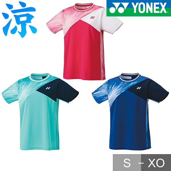 楽天市場】ヨネックス テニス バドミントン ゲームシャツ 半袖 丸首