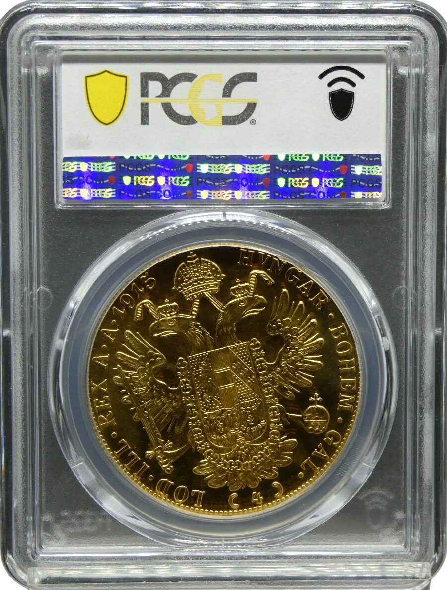 楽天市場】PCGS MS66 1915年 オーストリア フランツ ヨーゼフ1世 4
