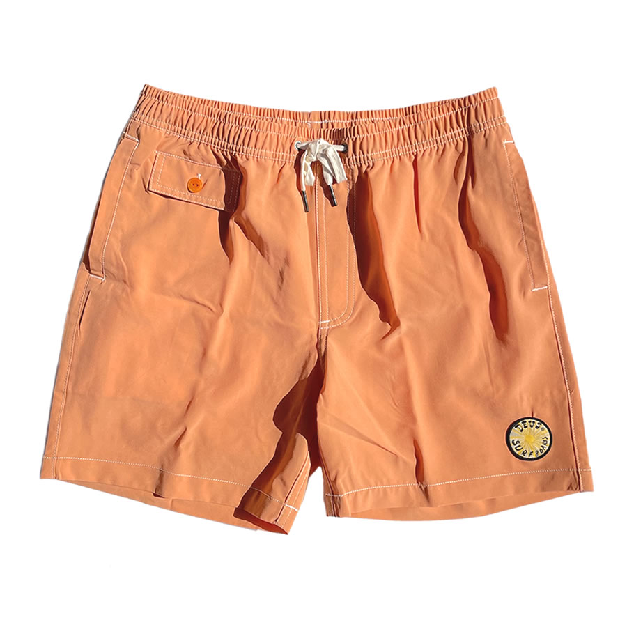 DEUS CUSTOMS ショートパンツ グレー/ピンク DEUS CUSTOMS ショート