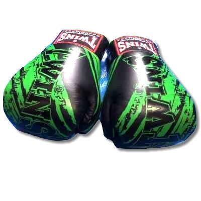 楽天市場】TWINS SPECIAL ボクシンググローブ 10oz TWINS黒緑