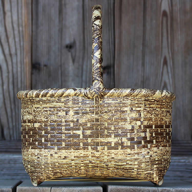 楽天市場】懐かしい昭和のお母さん愛用、虎竹買い物かご（だ円） : 虎