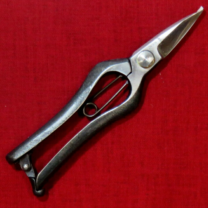 楽天市場】おの義刃物 芽切鋏 7インチ 180mm 金止 SM-180-2【剪定ばさ