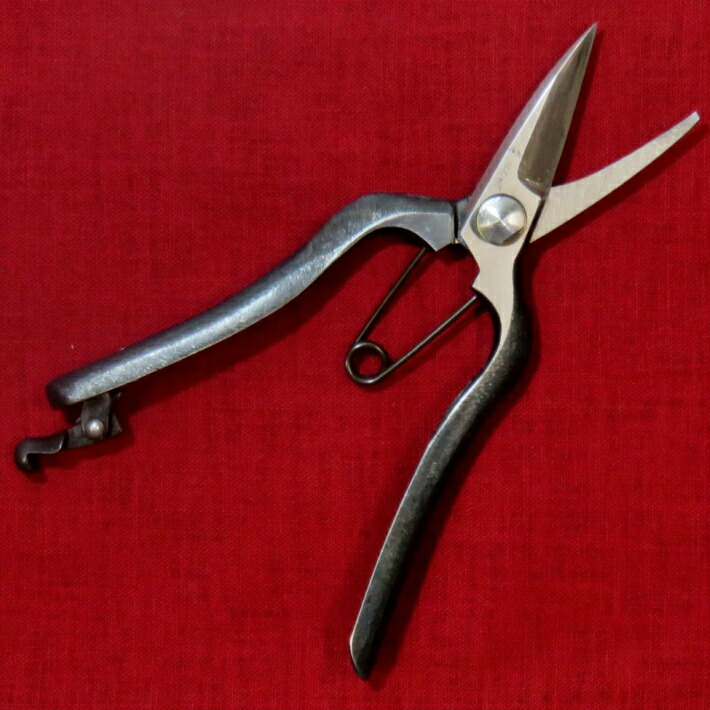 楽天市場】おの義刃物 芽切鋏 7インチ 180mm 金止 SM-180-2【剪定ばさ